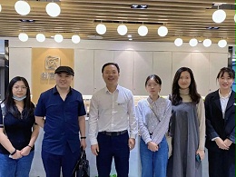 成都大学商学院许明强教授一行莅临创富港成都光华中心调研参观